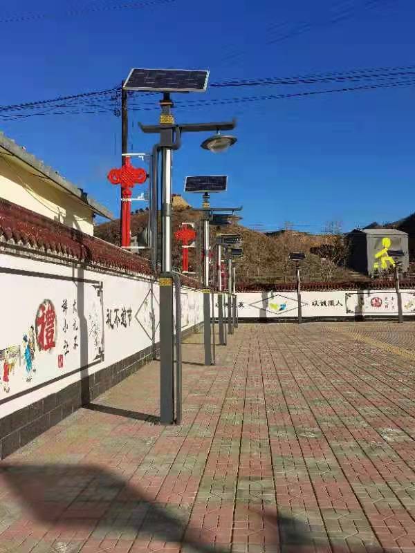 太陽能庭院燈案例